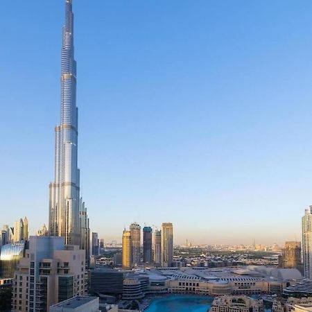 Ferienwohnung Luxury Burj Khalifa View - Mins Walking Dubai Mall Exterior foto