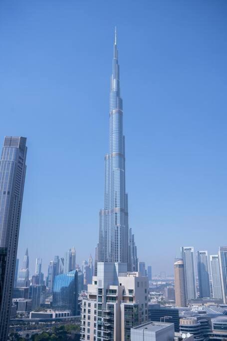 Ferienwohnung Luxury Burj Khalifa View - Mins Walking Dubai Mall Exterior foto